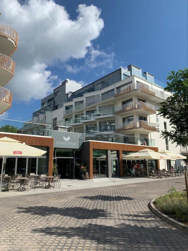 Apart Park - Albus 211 Z Parkingiem W Cenie Swinoujscie Kültér fotó